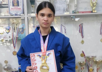 Шахтинская самбистка завоевала золотую медаль Первенства Ростовской области 