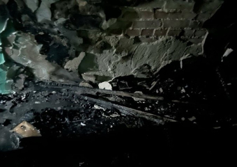 Произошел пожар в подъезде жилого дома на ХБК в Шахтах