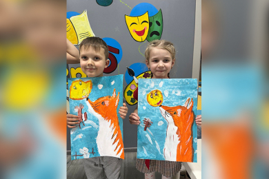 Творчество для детей в ИЗО студии "Вундеркинд" 