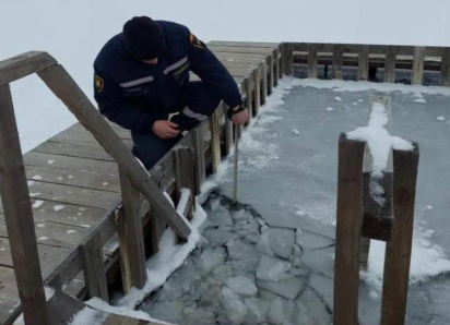К Крещенским купаниям готовятся в Шахтах