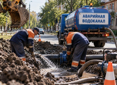 В Шахтах жители десятков улиц останутся без нормального водоснабжения до вечера