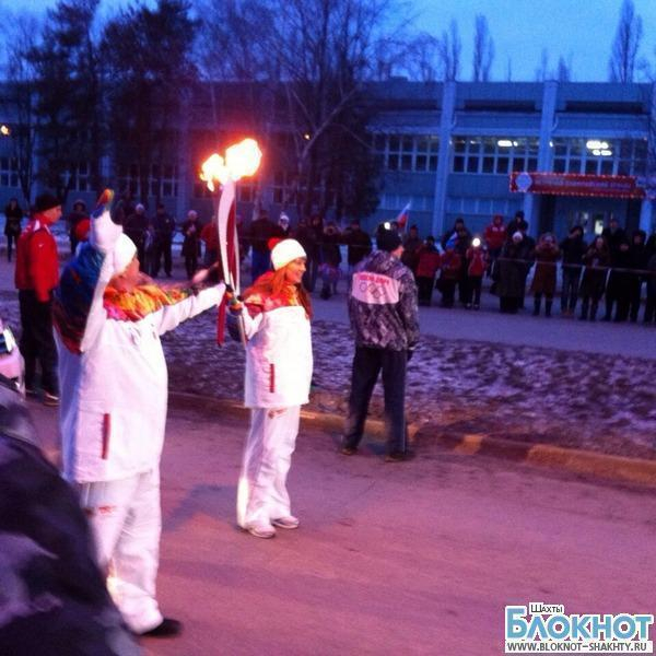 В Шахтах завершилась Эстафета Олимпийского огня