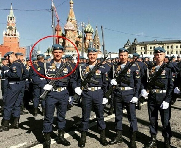 Шахтинский десантник принял участие в Параде Победы на Красной площади