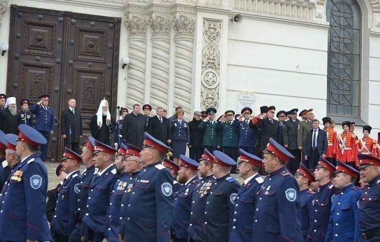 Шахтинские кадеты вернулись с парада в Новочеркасске