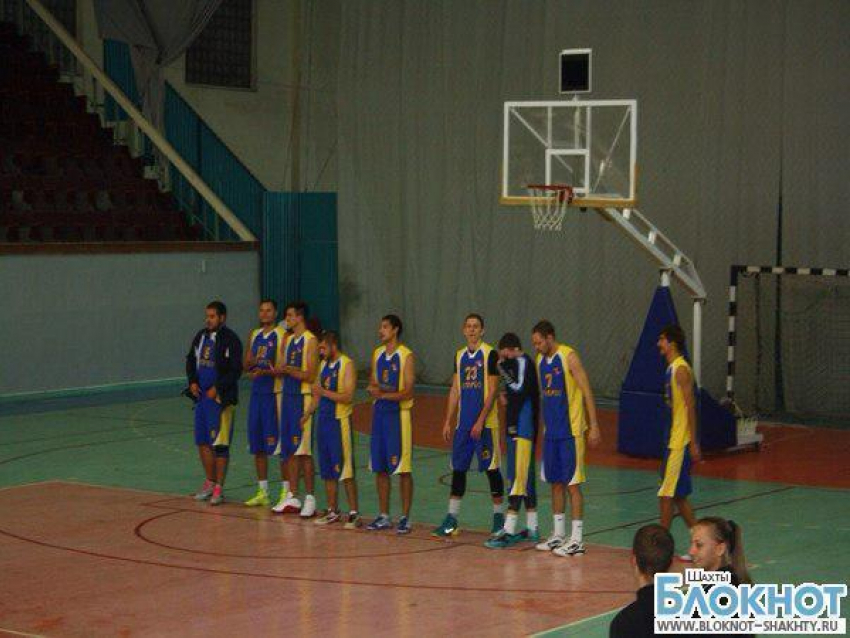 Шахтинские баскетболисты уступили победу ростовскому клубу
