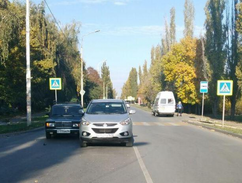  Водитель «Жигулей» сбил пешехода и протаранил «Хундай» в Шахтах