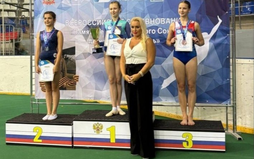 Маргарита Клевцова завоевала «бронзу» на всероссийских соревнованиях по прыжкам на батуте