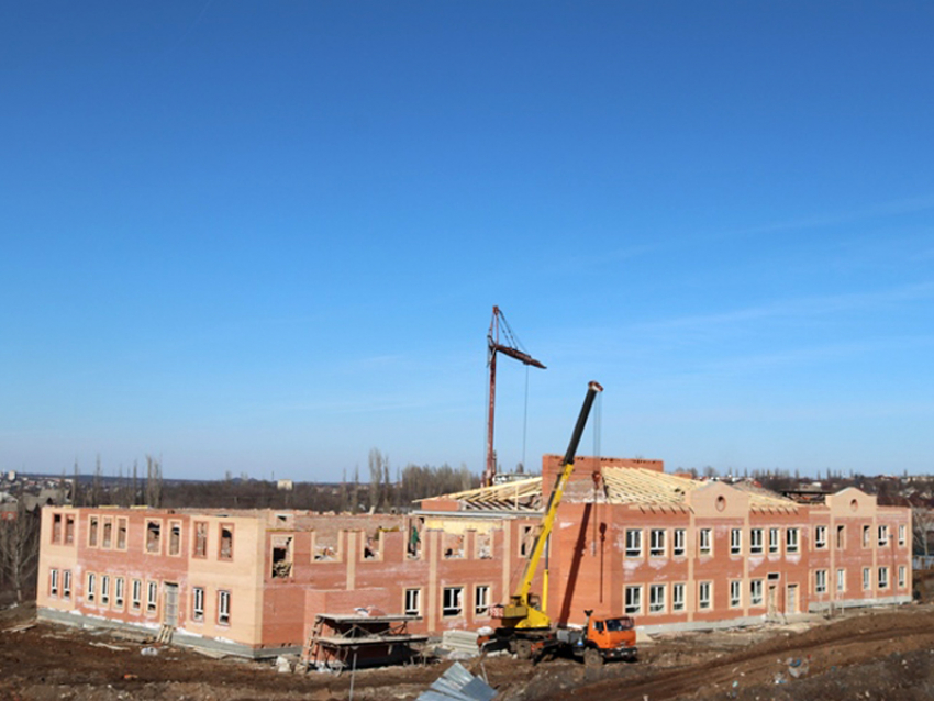 Новый детский сад, расположенный в поселке Красина, сдадут уже через месяц