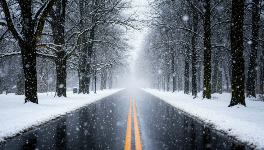 Жителей Шахт просят быть внимательными на дорогах из-за неблагоприятных погодных условий