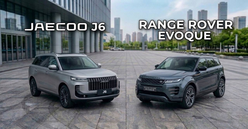 JAECOO J6 и Range Rover Evoque: когда дизайн премиум-класса становится доступнее 