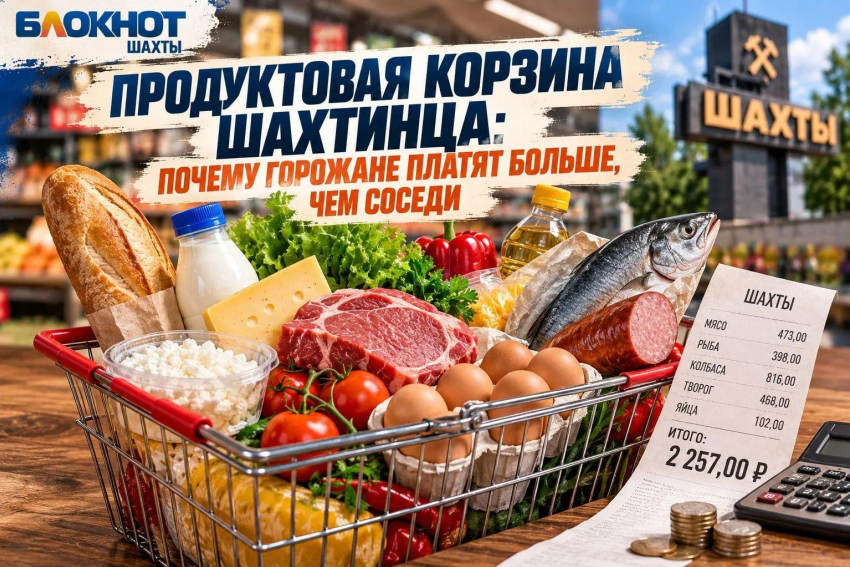 Продуктовая корзина шахтинца: почему горожане платят больше, чем соседи