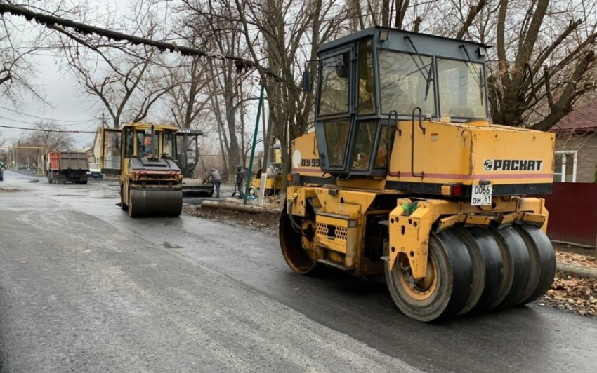 Ремонт дороги в поселке Майский завершили 