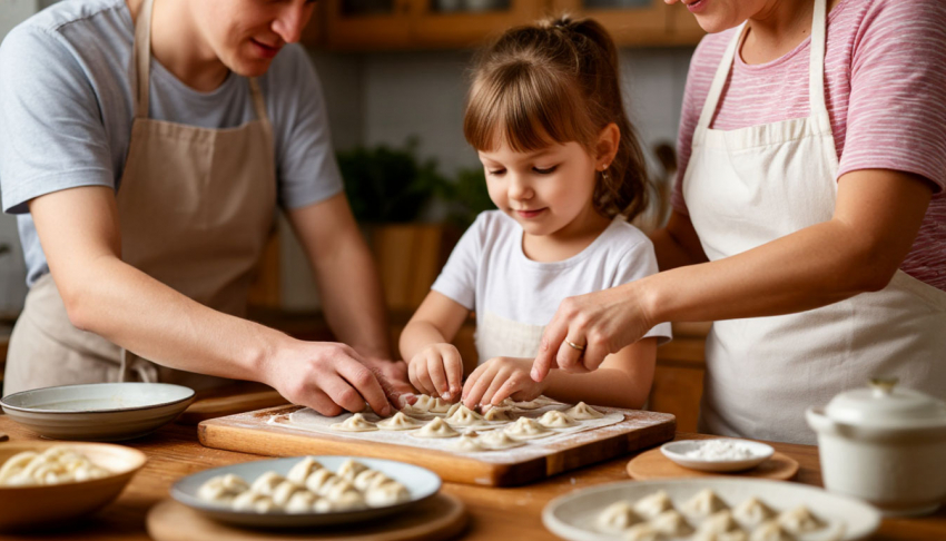 Лепка вареников в канун старого Нового года пришла из Донских краев