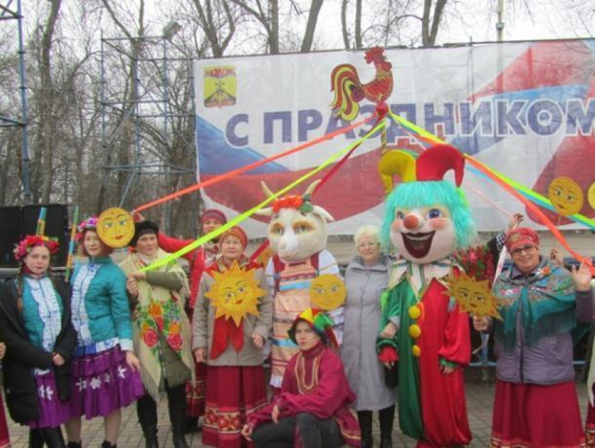 Масленичные гуляния прошли в Шахтах