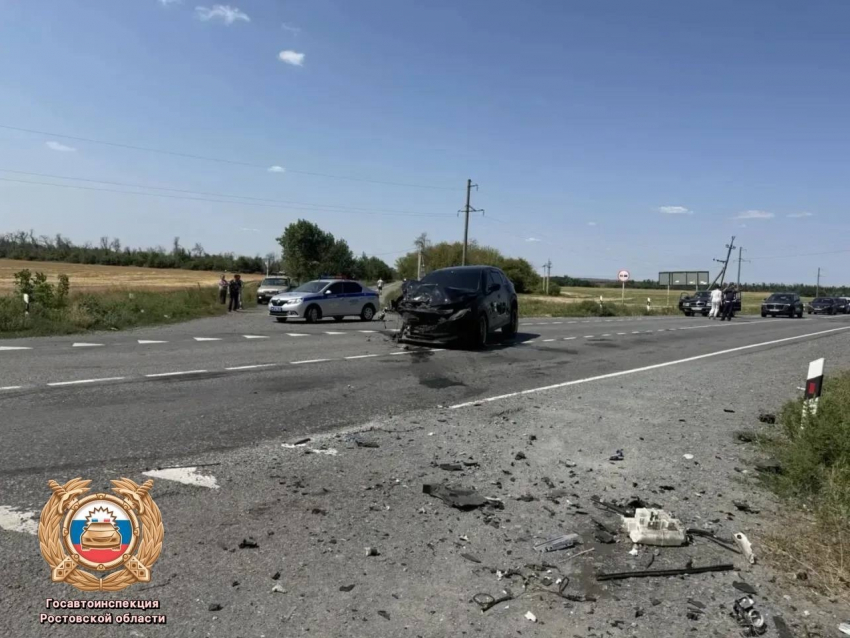  Двое детей пострадали в аварии на автодороге «Шахты-Раздорская»