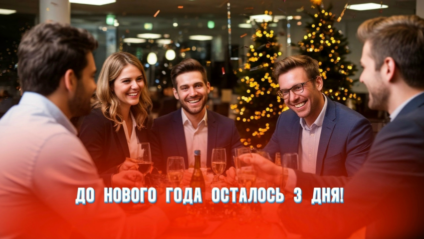 До Нового года осталось 3 дня