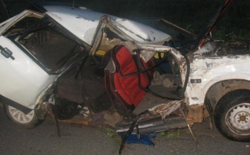 В Шахтах ночью 8 марта «девятка» врезалась в дерево - двое погибли