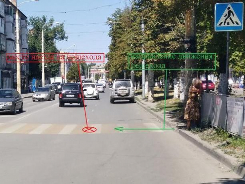 Водитель «Мицубиси» проскочила на красный и сбила женщину-пешехода в Шахтах