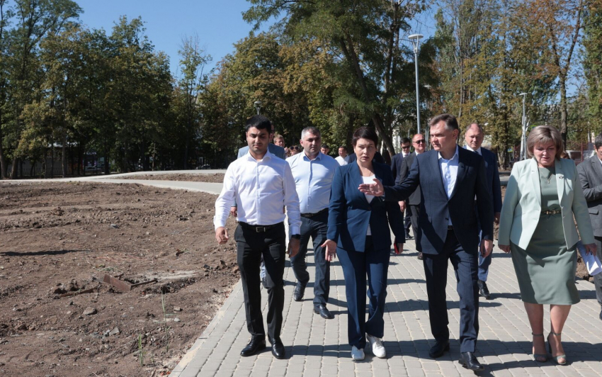 «Надо вернуть пруд»: Юрий Слюсарь остался недоволен реконструкцией Александровского парка 