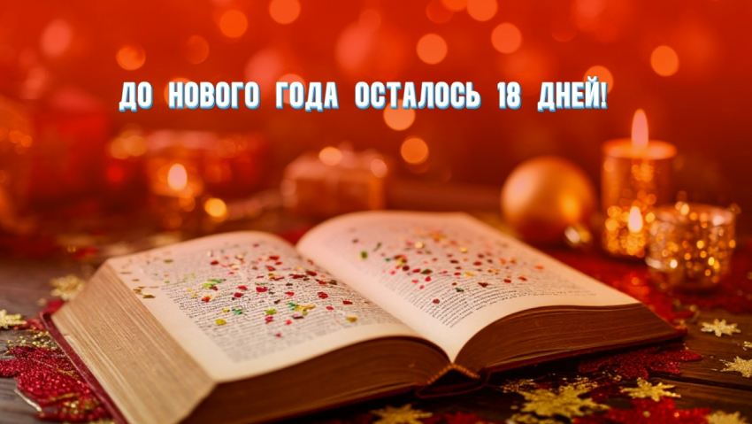 До Нового года осталось 18 дней 
