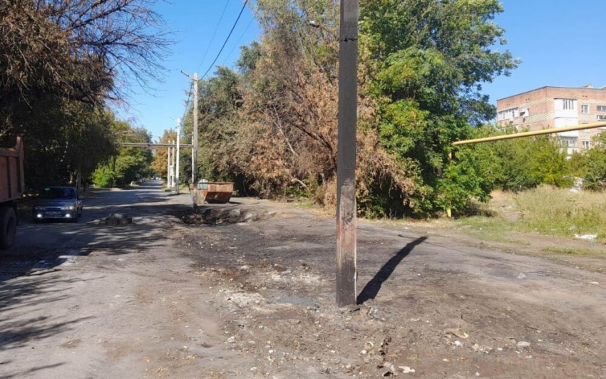 В Шахтах ликвидировали свалку на улице Достоевского 