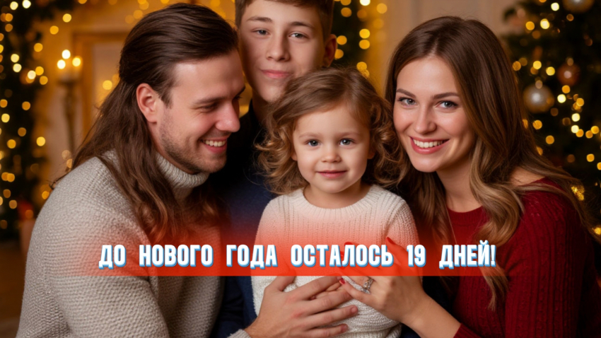 До Нового года осталось 19 дней