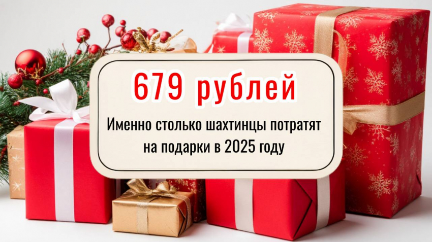 679 рублей за сладкие подарки — именно столько шахтинцы потратят в 2025-ом году