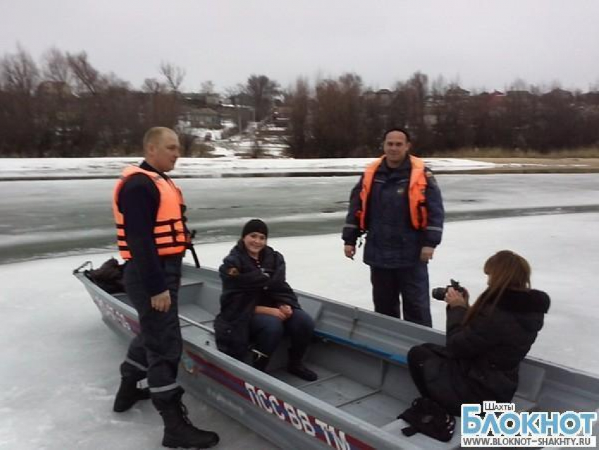В Ростовской области 16-летняя школьница провалилась под лед во время фотосессии