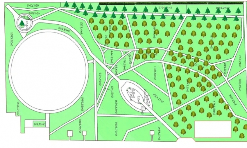 В Александровском парке в Шахтах планируют провести очистку территории и высадить деревья
