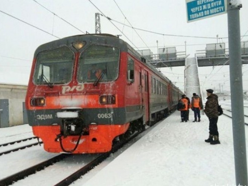 Изменения в расписании электрички, проходящей через Шахты