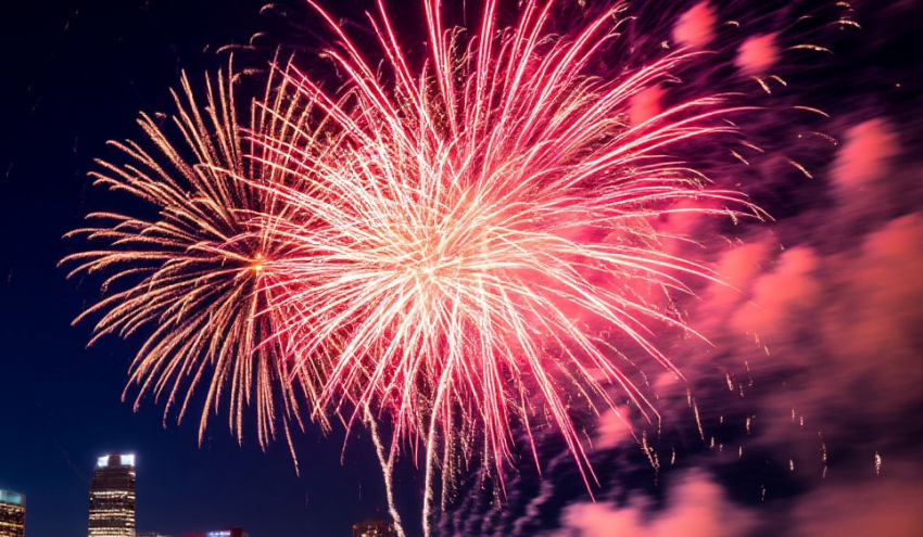 Жители Шахт проигнорировали запрет на фейерверки в новогоднюю ночь