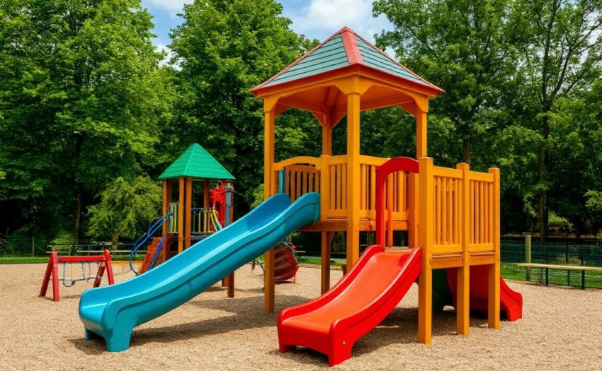 9 новых детских площадок запланировано создать в этом году в Шахтах
