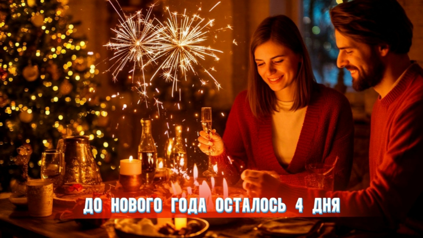 До Нового года осталось 4 дня