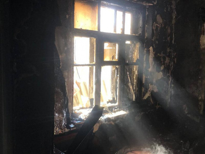 В Шахтах в пожаре погиб мужчина